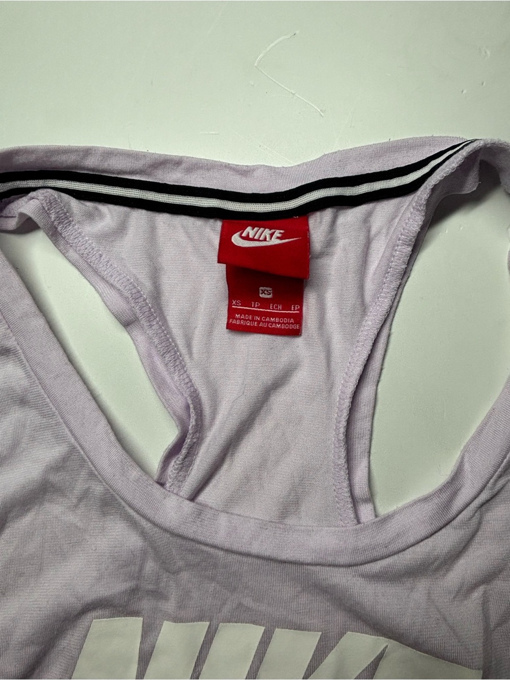 Nike Lavender Racerback Tank Top | XS | Athleisure Workout Essential 💜 - Picture 3 of 4